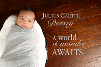 Newborn: Julius Carter Dorsey