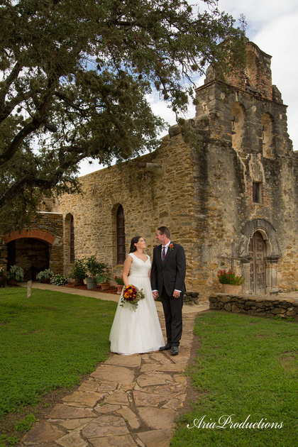 Aria Productions Autumn Wedding At Mission Espada