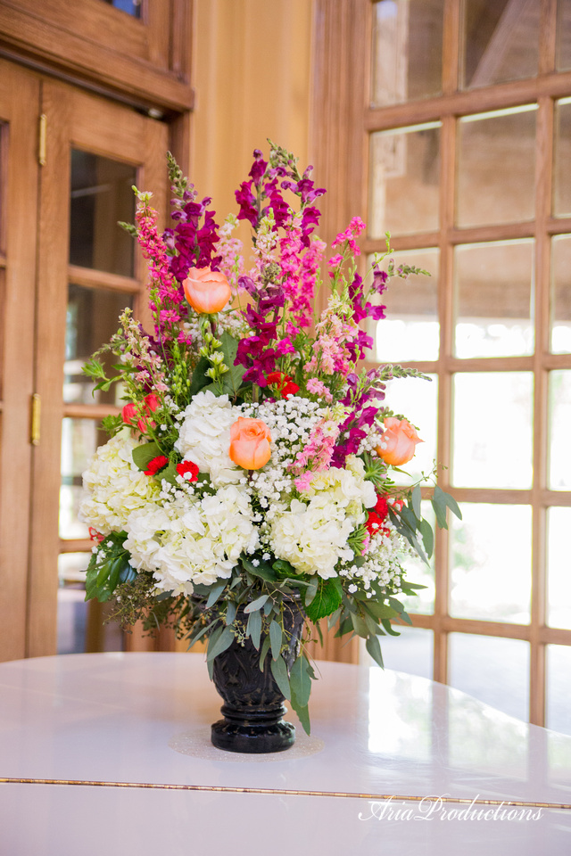 Vibrant floral arrangement